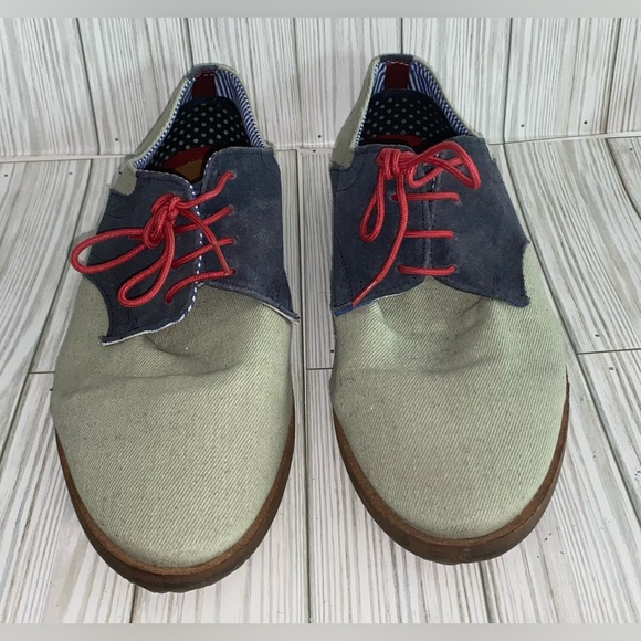 Ben Sherman Oxford Canvans Shoes Size 12 - Picture 10 of 10